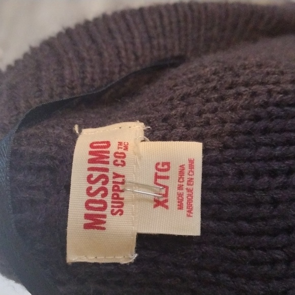 Mossimo Supply Co. Luxe Dark Knit Cardigan Effortless Style & Cozy Comfort, XL - Picture 4 of 4